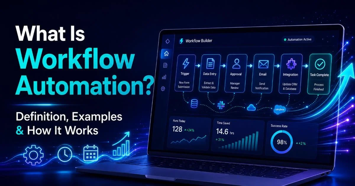 What Is Workflow Automation? Definition, Examples & How It Works